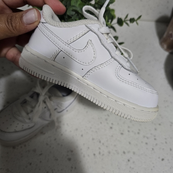 Kids White Sneakers - Picture 8 of 15